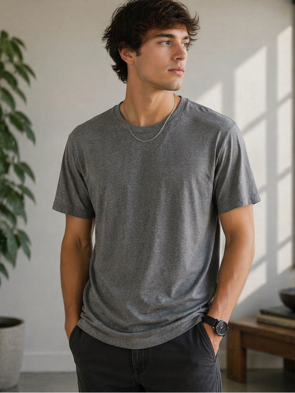 St. Croix Expressly for Parsow’s Omaha Gray Short Sleeve Tee | Men’s XXL
